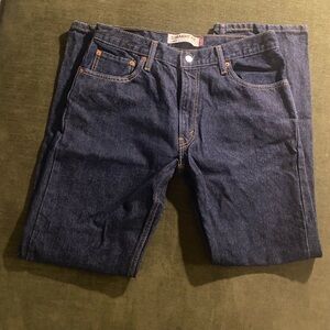 Levi's 505 Blue Denim Jeans 34x32